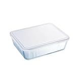 Photo Gallery pyrex cook&freeze contenitore rett. con coperchio in vetro borosilicato 25 x 19 x 8 cm, 2.6 l Photo Gallery pyrex cook&freeze contenitore rett. con coperchio in vetro borosilicato 25 x 19 x 8 cm, 2.6 l