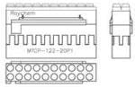 TE Connectivity / Raychem Brand MTCP-122-20P1 Connector Accessories
