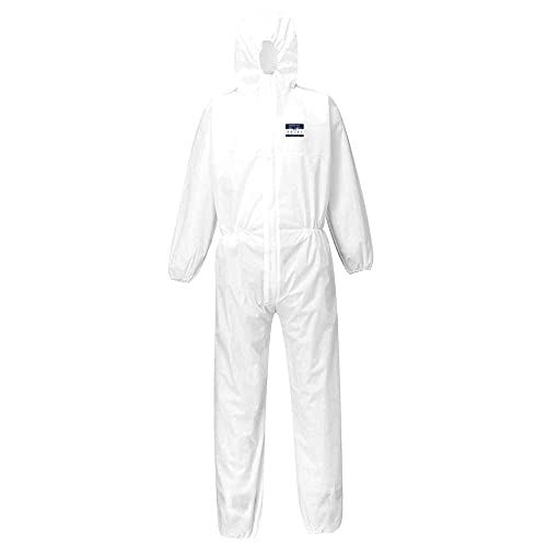 Combinaison BizTex SMS type 5/6 Portwest blanche en taille XXXL ST30WHRXXXL