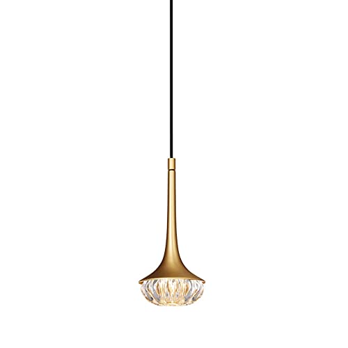 Lustre en cristal avec hauteur ajustable luminaire chic en cuivre