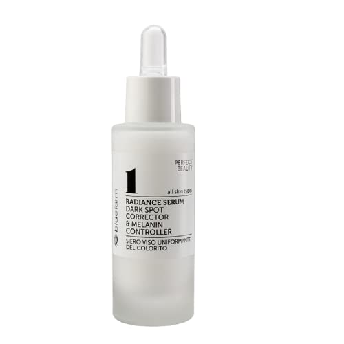 GRANJA AZUL | 1 Radiance Serum 30 ml: corrector de manchas y controlador de melanina. Sérum facial uniformador de la tez, perfeccionador de la piel, intensivo, aclarante, reduce las manchas