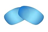 Sunglass Fix Replacement Sunglass Lenses Compatible with Ray-Ban RB4039 63mm (Non-Polarized SFx Edge Light-Blue Mirror Black Pair)
