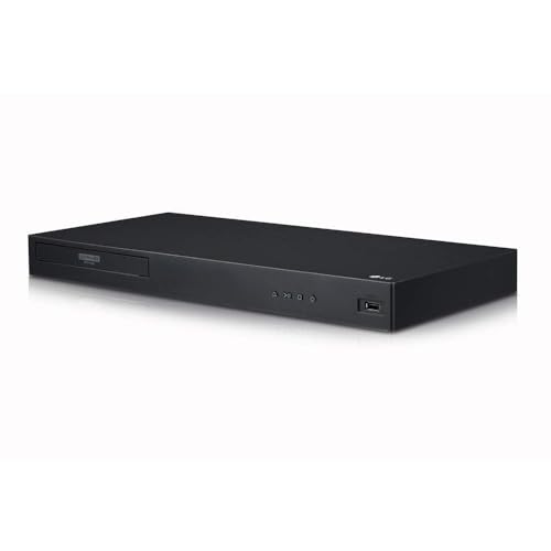 LG UBK90 UHD Streaming - 4K - 2D/3D - Region Free Blu Ray Disc DVD Player -100-240V 50/60Hz for World-Wide Use - PAL/NTSC