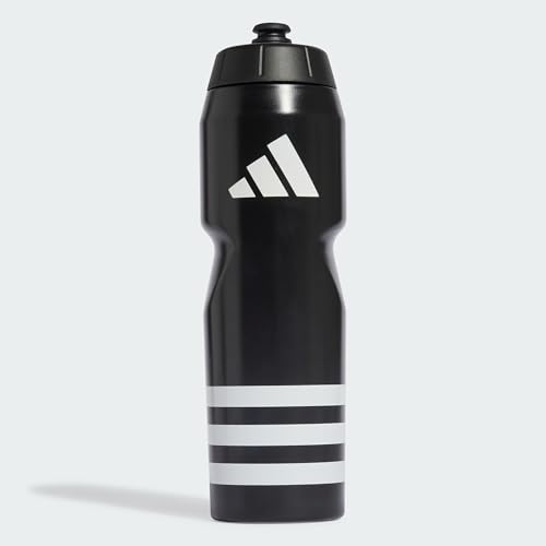 adidas Unisex Tiro 0.75 Litre Bottle, black/white, One Size 4