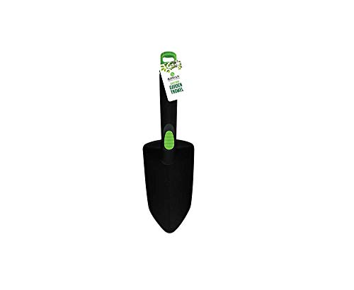 Rowan GAR1442 Garden Trowel | Easy Grip | 1pc, Black