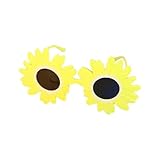 Daisy Sunglasses, Sunflower Glasses Sunflower Sunglasses for Funny Partie (Color-4)