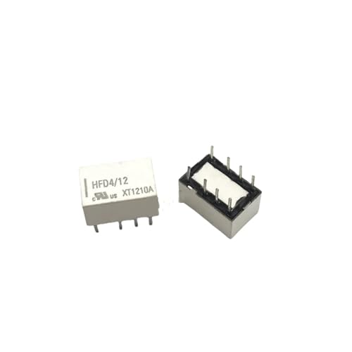 Relais HFD4 9V DIP8 à double sortie de signal pour commutation haute précision