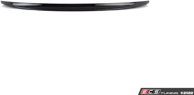 ECS Trunk Spoiler (Gloss Black) Compatible with Volkswagen MK6 Jetta (2011-2018)