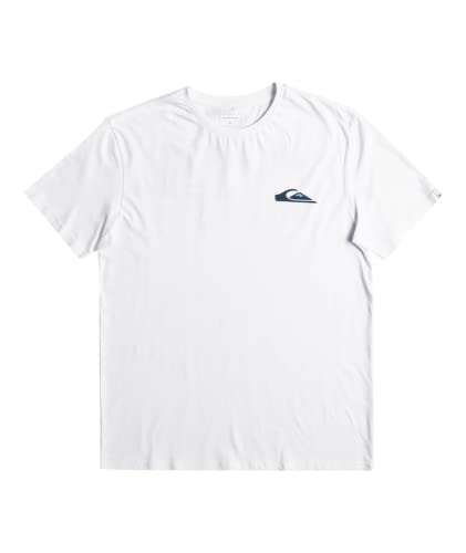T-shirt en coton Quiksilver effet vintage avec finition teint pigmenté unique