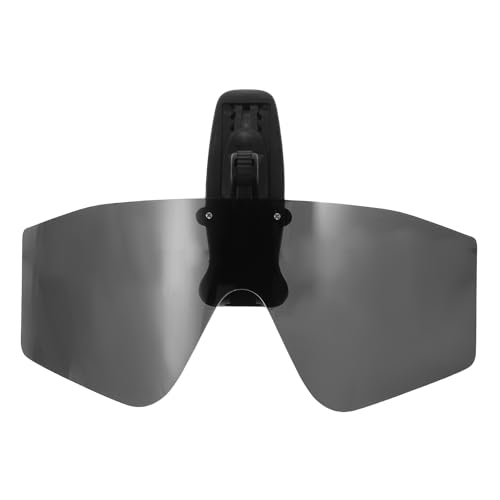 Abaodam Gafas de Sol Clip para Hombre Gafas de Sol Deportivas Espejadas para Pesca Deportes Acuáticos y Aventuras al Aire