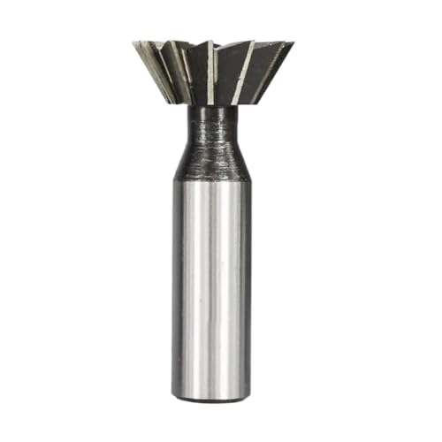 Fraise à queue d'aronde pour machine CNC outil de rainurage acier rapide HSS 45 60 degrés