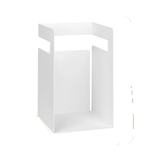 KAJHSTLOZ Storage Holders Hanging Organizers Rack Desk Decoration Shelves Office Living Room Hanger Display Shelf Organization Corner Rack(White - Small)