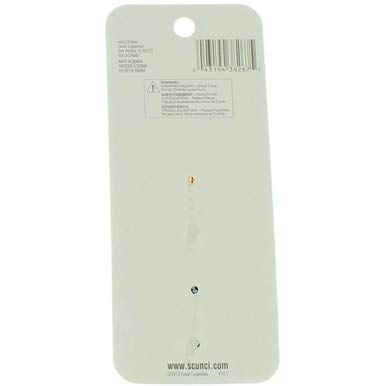 Scunci Wingless Octopus Jaw Clip,Unisex, Colors May Vary, 2-Pieces Per Pack (1-Pack) #TOP6