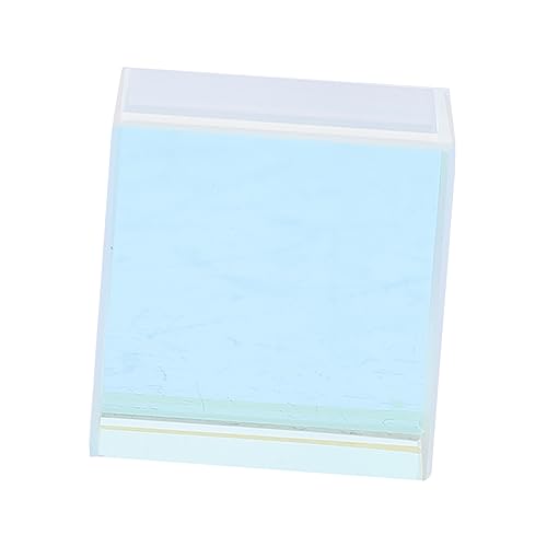 KONTONTY Optical Glass Crystal Physical Prism Square Large Prism for Home Decoration Photo Shooting Assistant