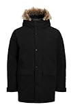 parka jacke herren oliv Parka für Herren der dänischen Marke JACK&JONES