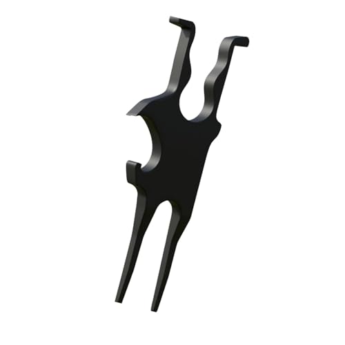 KIEYIQE Relève-Pitch 3-en-1 avec Pince pour Golf, Porte-Cigare magnétique, relève-Pitch Portable avec Pince pour Golf, marqueur de Balle et décapsuleur (1pc)