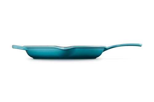 Image of Le Creuset Enameled Cast Iron Signature Iron Handle Skillet, 11.75 inch, Caribbean