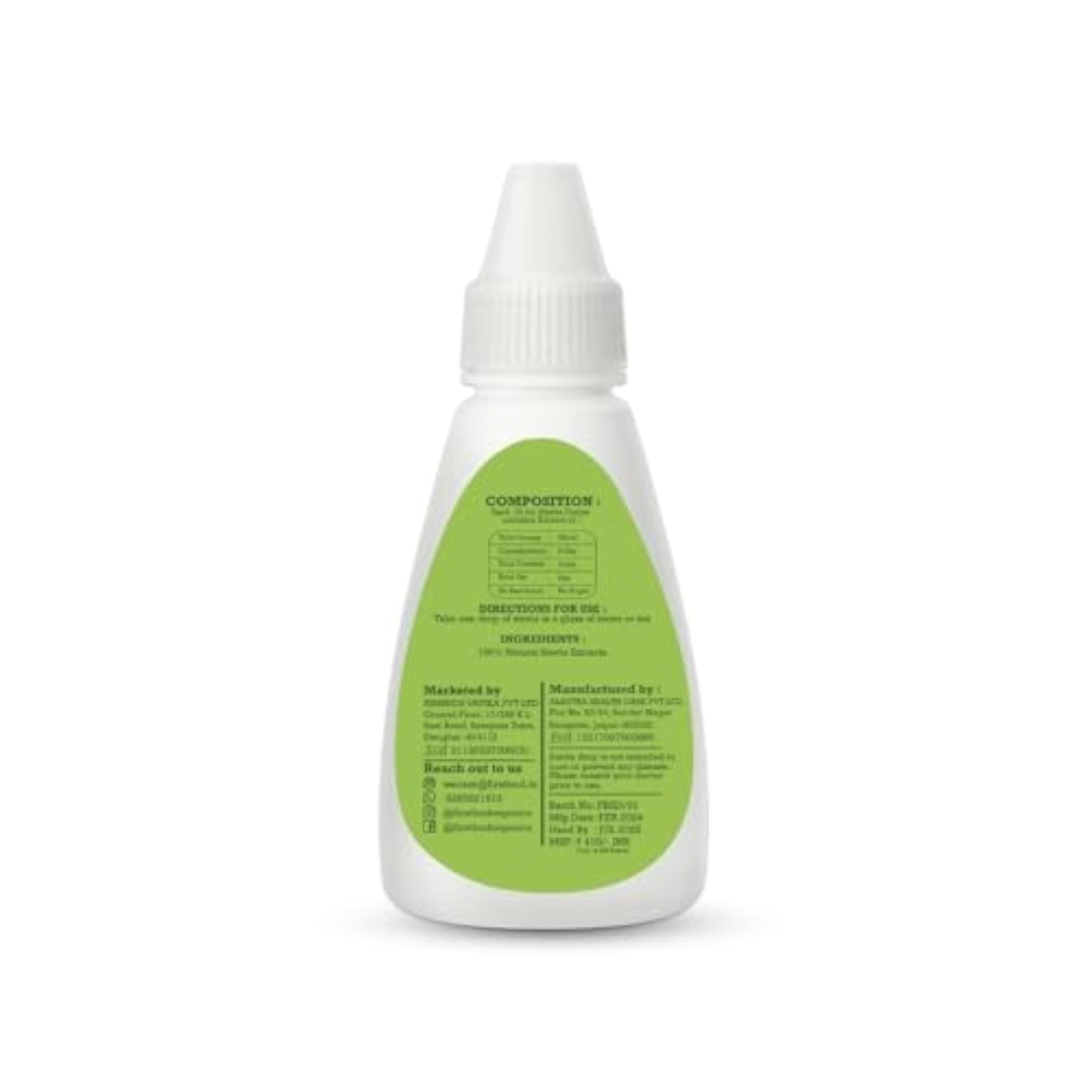 Pure Stevia Drops Natural Sweetener, 30ml
