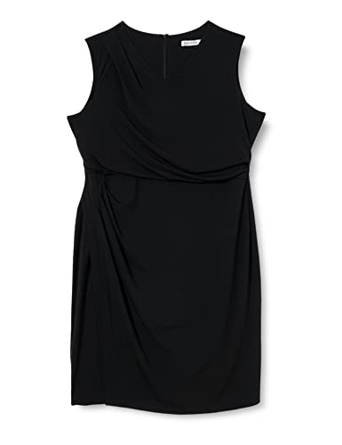 GRACE KARIN Damen Elegant Sold Farbe Slim Fit Partykleid Retro Ärmellos...