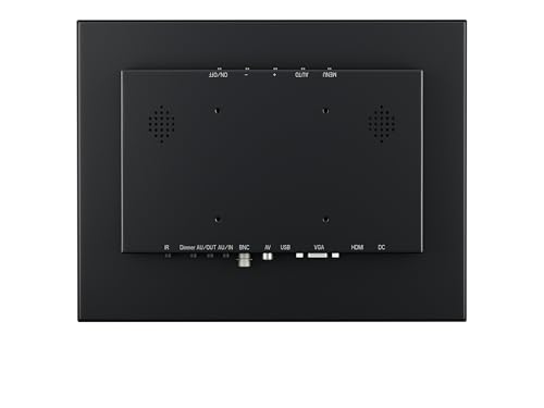 Image of Beetronics 12-Inch Full HD IPS Monitor - Professional Industrial-Grade Display | HDMI, VGA, BNC, RCA Inputs | Durable Metal Housing, Matte Screen, 4:3 Aspect Ratio, Wide Viewing Angle - 12VG7M