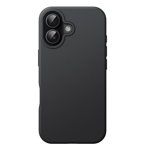 JETech Coque Silicone Liquide pour iPhone 16 6,1 Pouces, Étui de Protection Intégrale Soyeuse et Douce au Toucher, Housse Anti-Rayures avec Doublure en...