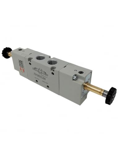 MetalWork Solenoid Valve 3/8 5/3 Pressure Centres