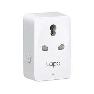 TP-Link Tapo Smart Plug with Energy Monitoring, Works with Amazon Alexa (Echo and Echo Dot) and Google Home, Wi-Fi Smart Socket, Remote Control, Device Sharing, No Hub Required(Tapo P110)