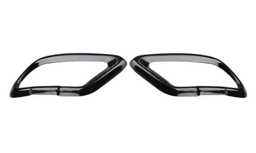 Sortie silencieux d'échappement pour BMW X6 G06 accessoire garniture acier noir