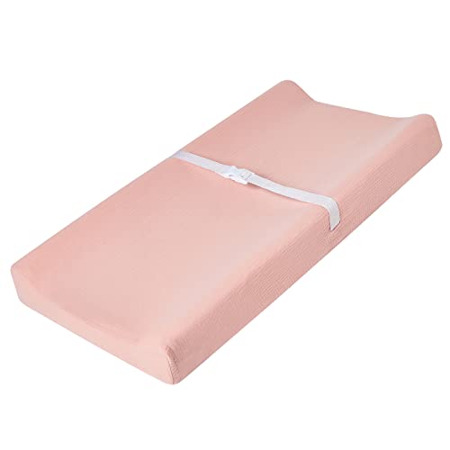 QUENESS Muslin Changing Pad Cover