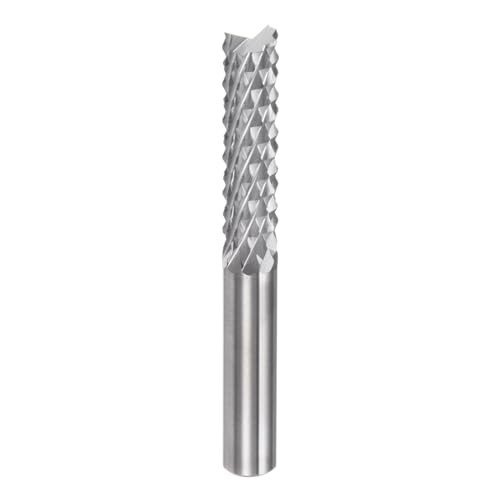 uxcell 6mm End Mill Bits 1/4
