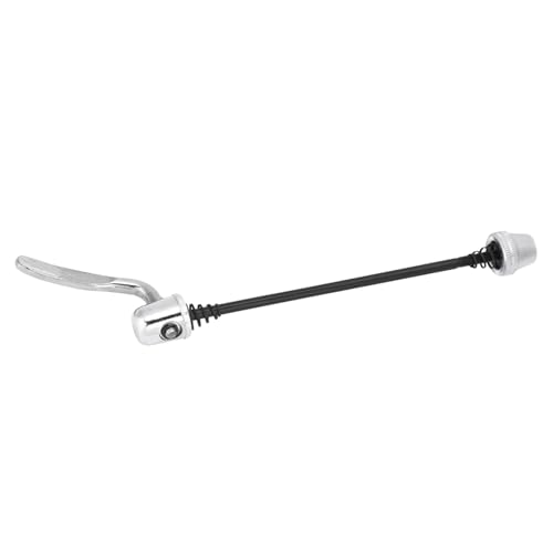 197mm Stahl Schnellspanner Fahrrad, Anti Rost Fahrrad Schnellspanner Achse, Stabiler Schnellspanner Rollentrainer, Extra Langer Schnellspanner für Mountainbike & Indoor Cycling Trainer