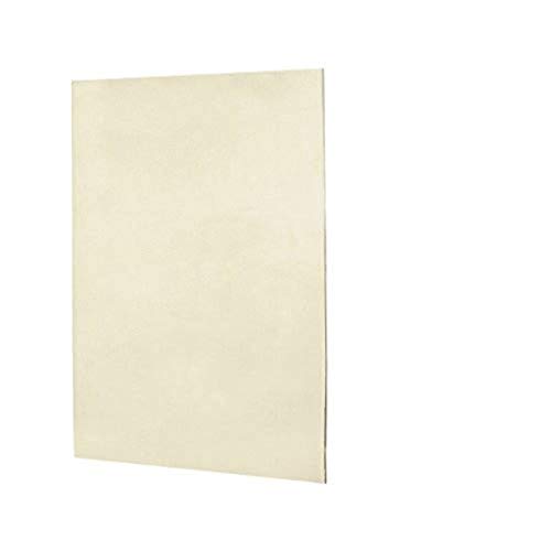 Swanstone Ss-6072-1-037 Solid Surface Glue-Up 1-Piece Shower Wall Panel, 0.25-In L X 60-In H X 72-In H, Bone #TOP23