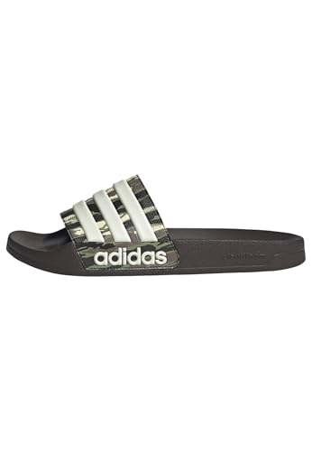 Image of adidas Mens Adilette Shower Arsenal Slides Casual Sandals Casual - Red