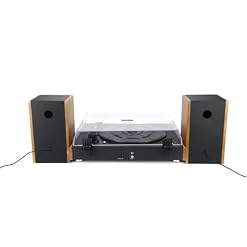 Halterrego Platine Vinyle Chicago, AV 2 Enceintes externes RMS 10w * 2, 3 Vitesses, Bluetooth in, RCA Out, USB, Adaptateur Inclus, Noir - Les Beatles, Paul McCartney, John Lennon, RIngo Starr, George Harrison Halterrego Platine Vinyle Chicago, AV 2 Enceintes externes RMS 10w * 2, 3 Vitesses, Bluetooth in, RCA Out, USB, Adaptateur Inclus, Noir – Image 3