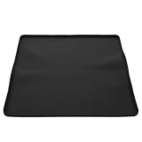 Vassoio Raccogligocce in Silicone Nero 40x40cm con Bordo
