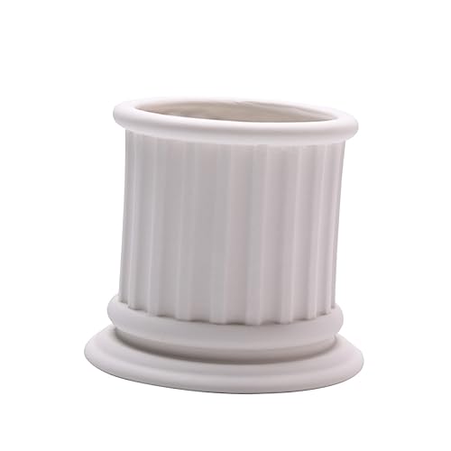 OSALADI Vaso de Velas de Cerámica para Hacer Velas DIY Contenedor Vacío para Aromaterapia Decoración de Eventos y Ambientación Romántica