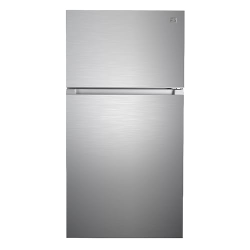 Kenmore 33 in. 20.5 cu. ft. Capacity Refrigerator/Freezer with Full-Width Adjustable Glass Shelving