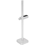 Mavis Laven Grafikkarte GPU Klammer Unterstützung Halter Halterung, Aluminium Polieren Grafikkartenhalter Ständer Jack Verstellbare Halterung Unterstützung(Silber)