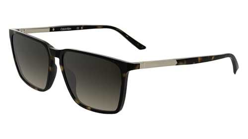 Calvin Klein Men's Sunglasses CK25505S - Havana with Gradient Brown Lens - Image 2