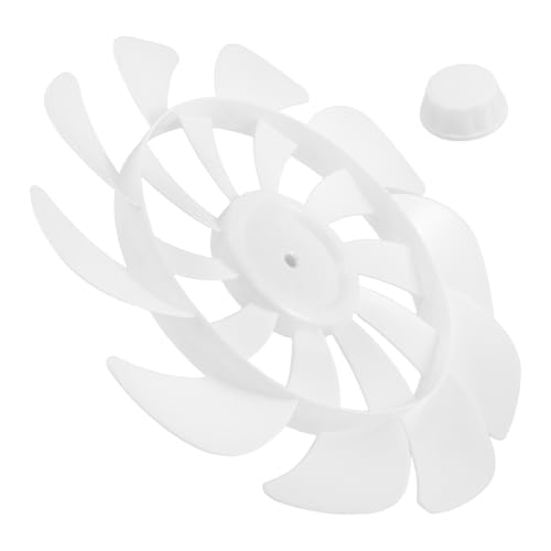 TOGEVAL Aspas de Ventilador para Repuesto de Plástico Resistente Diseño Silencioso y Fácil de Limpiar Compatible con Ventiladores de Mesa Suelo y Exteriores