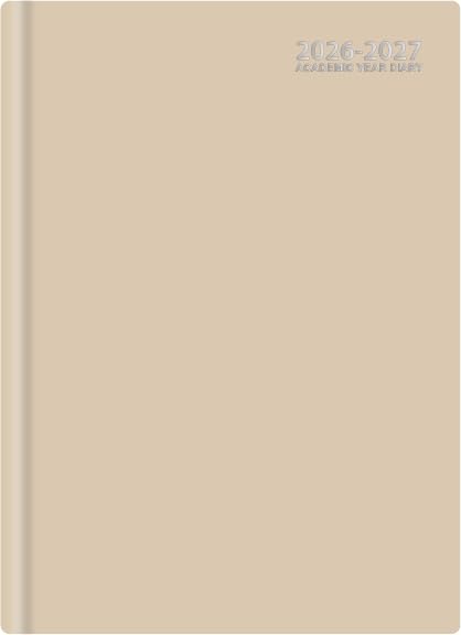 BG (C2290) Mid-Year Term Time 2026/2027 Academic Hardback A5 Week to View, Choose Your Colour (SAGE GREEN)
