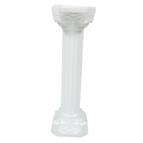 Mipcase Colonna Romana Decorativa Per Matrimoni Ornamento Da Giardino Finto Per Eventi e Decorazioni Di Festa Base Stabile e Facile Da Spostare Per Balconi e Ambienti Esterni