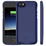 UNKLOU Battery Case for iPhone 13 Pro, Newest 7000mAh Rechargeable Portable Charging Case for iPhone 13 Pro (6.1 inch) Extended Battery Pack Protective Charger Case (Purple)