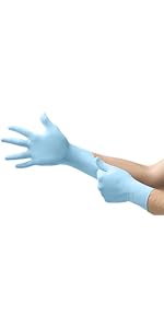 IK41 使い捨て手袋 XL 800PC：L 100PC まとめ Ansell 耐薬品性 薄手