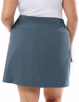 32 Degrees Ladies' Tech Skort, Blue, Large