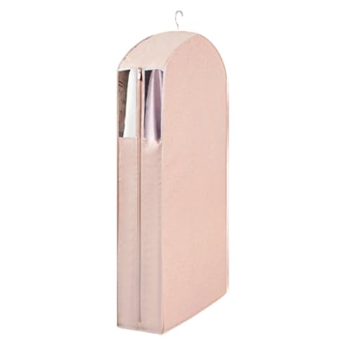 Garment Bags for Hanging Clothes, Fully Enclosed Garment Rack Cover for Closet Storage Clothes Cover with Clear Window(16x58x90cm/6x23x35in)