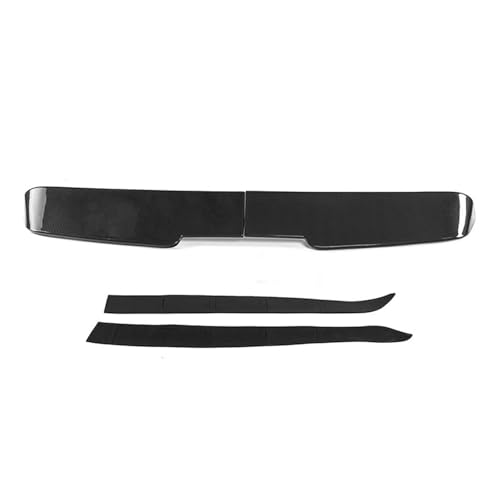 Aileron arrière de coffre pour VW T5 .1 T6 double porte grange en texture carbone style sport