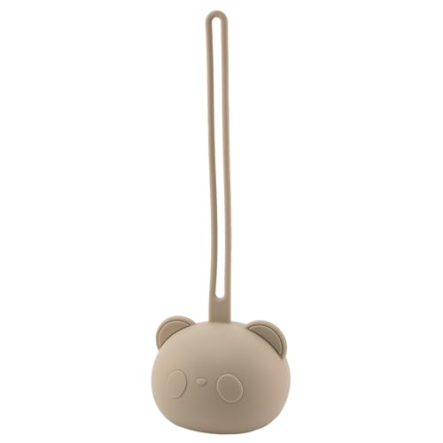 Miniatura 2 de Babyzoco Portachupetes Para Bebe, Caja De Chupete De Silicona, Estuche Para Guardar Chupete, Guardachupetes, Bolsa Para Chupetes, Funda Para Chupetes, Sin Bpa, Silicona, Unisex, Crema