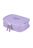 Estojo Escolar Feminino Liso 100 Pens Up4You Ref.46507 (Lilás)