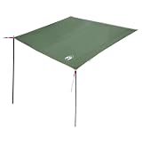 vidaXL Avance de Caravana 240 x 300 cm Impermeable Verde tafetán